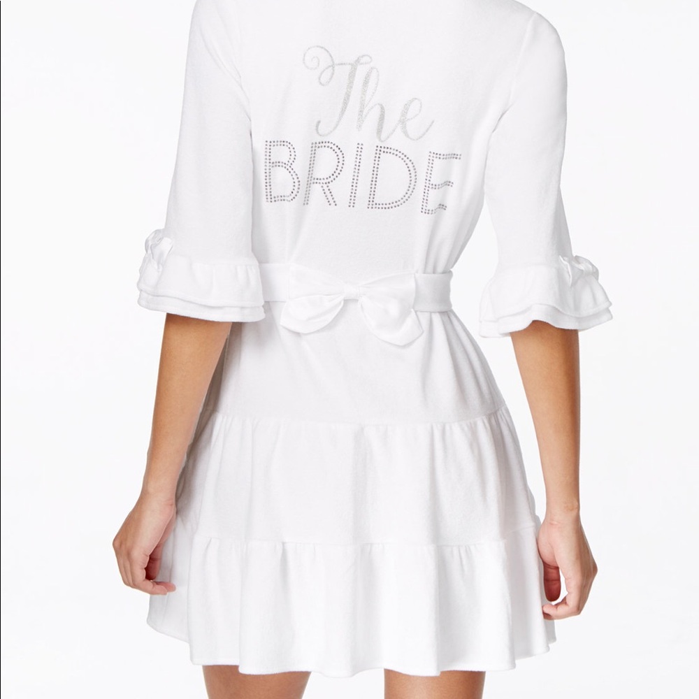 Betsey Johnson BRIDE terry robe 👰🏼